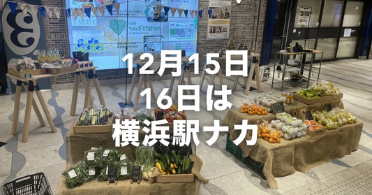 12月15日、16日は横浜駅ナカマルシェ