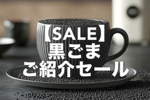 【思いつきSALE!】黒ごまご紹介セール
