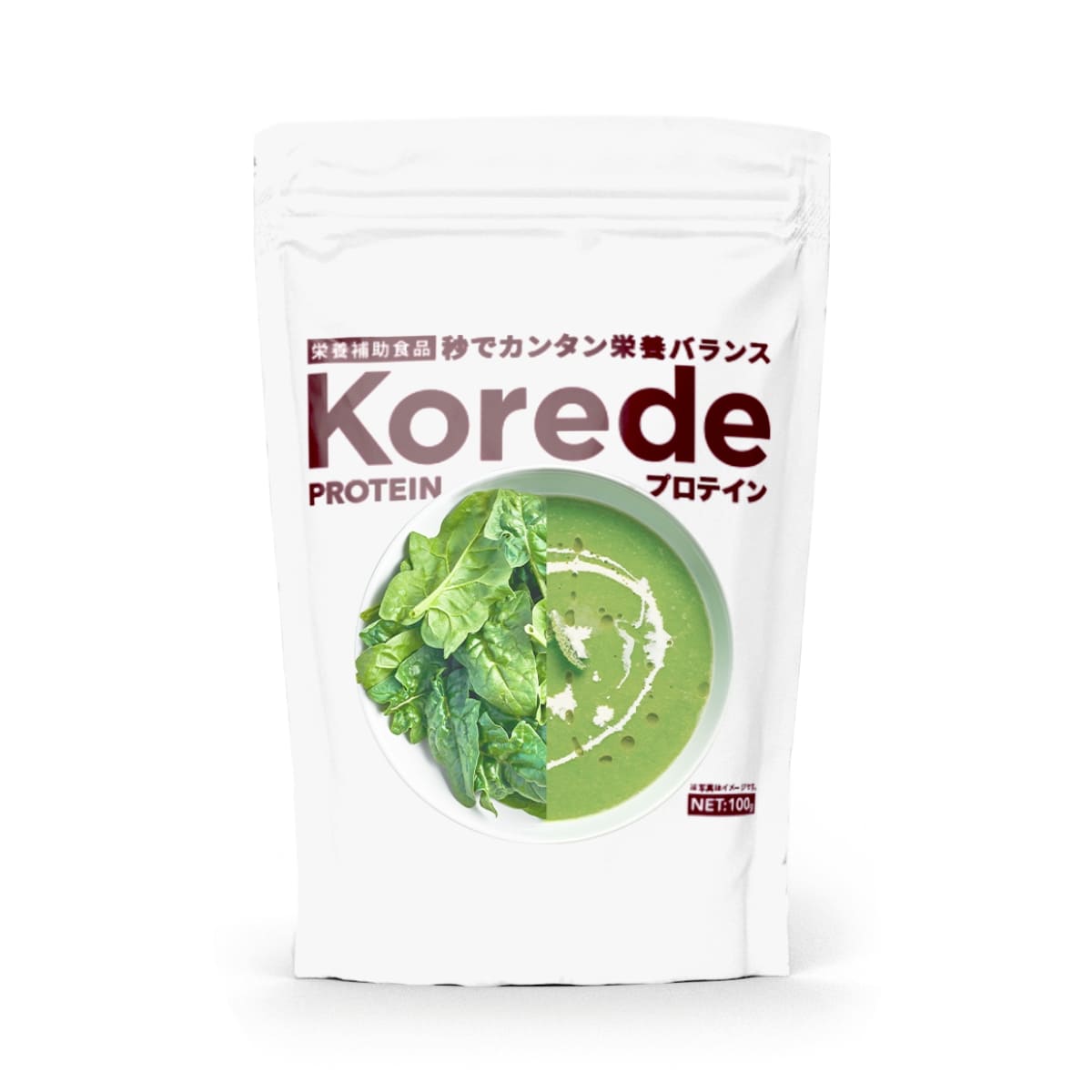 ほうれん草ガーリックプロテインスープ100g