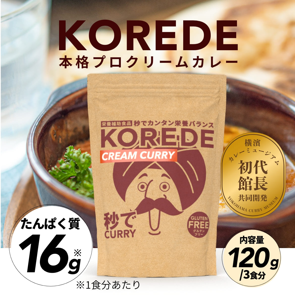本格プロカレー120g