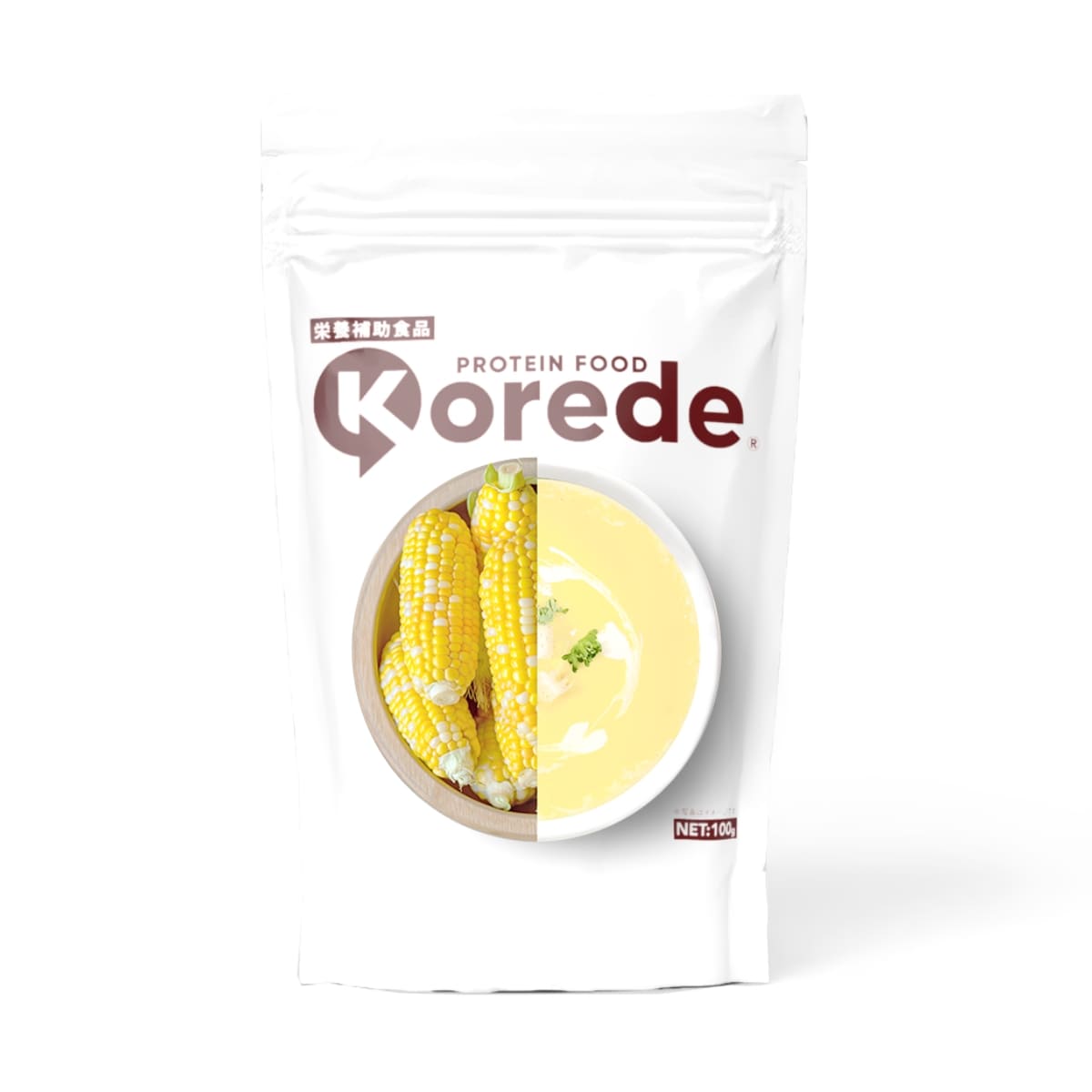 コーンクリームプロテインスープ