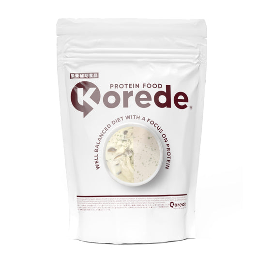 きのこチーズプロテインスープ